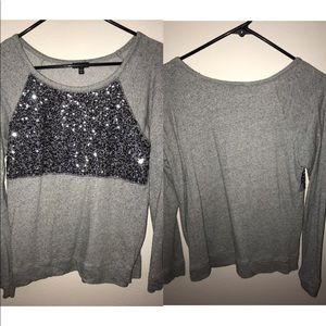 Express sequenced sweater